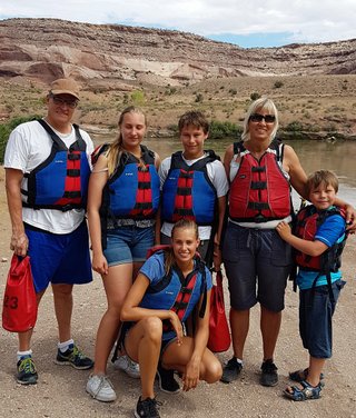 Colorado River, Moab, Utah, US, 2017